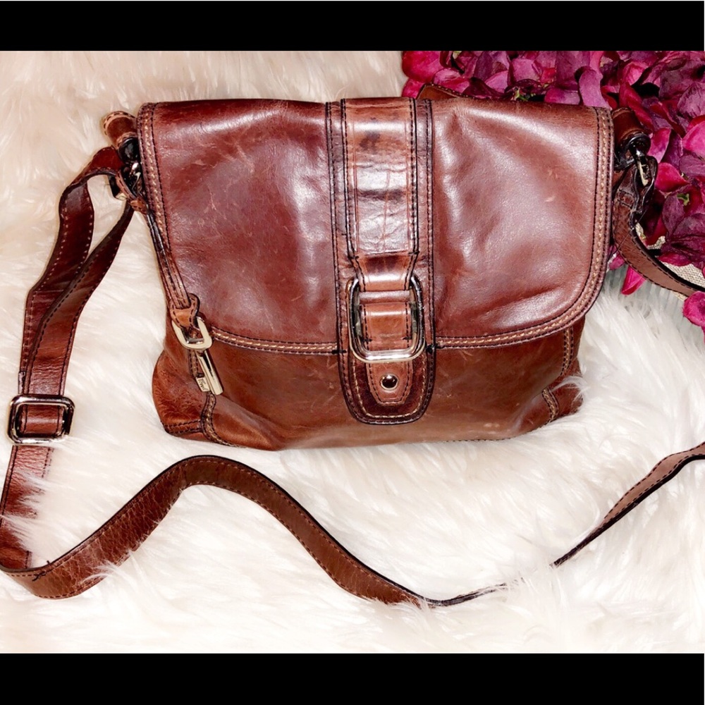 FOSSIL Vintage Leather Crossbody Bag